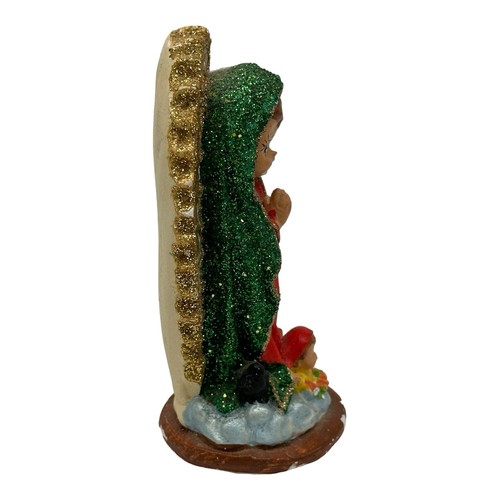 Baby Virgen De Guadalupe~Our Lady of Guadalupe~Chalkware Figurine~Religious~5.5” - Picture 6 of 10