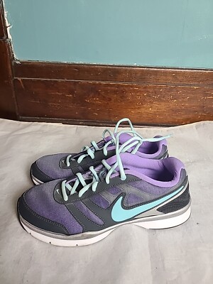 Nike 649845-541 Total Core Tr2 Purple Black Running Shoes Sneakers Women's 9.5