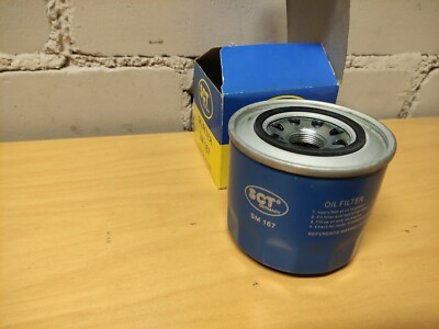 SCT GERMANY Oil Filter SM167 for Honda 1.2 1.3 1.5 1.6 Petrol 1979-1990