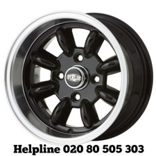 Classic Mini 7x13 Superlight Design Alloy Wheels x 4 (NEW)