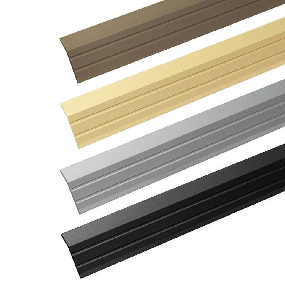 Abschlussprofil selbstklebend Alu Übergangsprofil Laminat Parkett Vinyl Boden - Bild 2 von 4