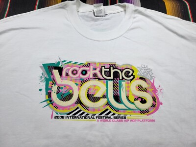 2008 Rock the Bells Hip Hop Rap Nas Mos Def T-Shirt Size 3XL