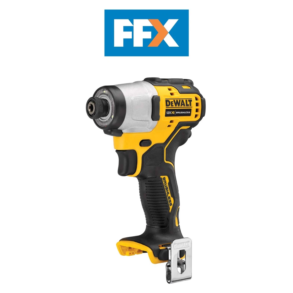 Dewalt DCF801N 12v XR Brushless Sub Compact Impact Driver Bare Unit 1 4