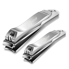 USTAR Nail Clipper Set Sharp Nail Clippers Fingernail Clippers Toenail Clippers