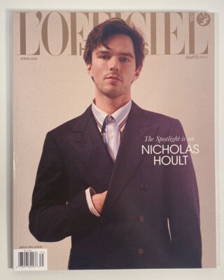 L'OFFICIEL Hommes USA Magazine • Spring 2023 – Nicholas Hoult Nick NEW 