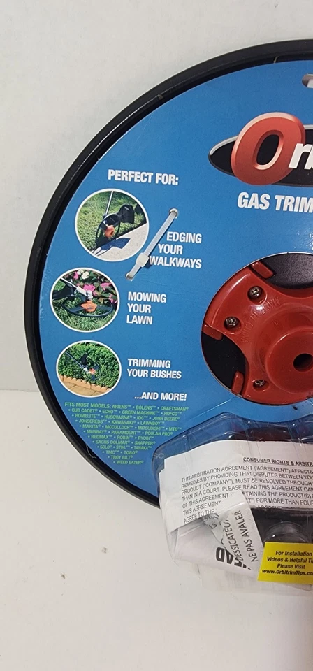 Cabezal de recortadora de gas Orbitrim RM011106, SIN MÁS CUERDAS NI CABLES Foto 3 de 4