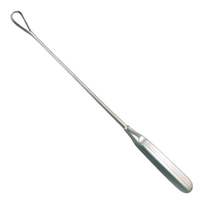 Set of 8 Sims Uterine Curettes, 11'', Rigid, Sharp Blades, Sizes 00-6