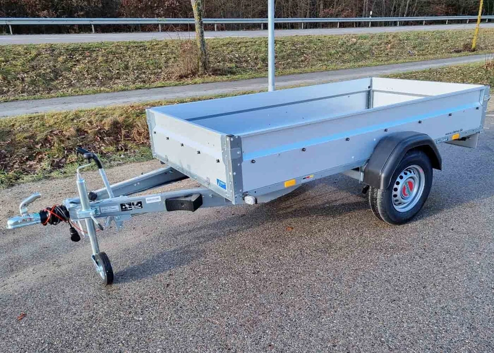 STEMA PKW Anhänger STL1300 gebremst 1300kg Autoanhänger 251x128cm Tieflader - Bild 3 von 4