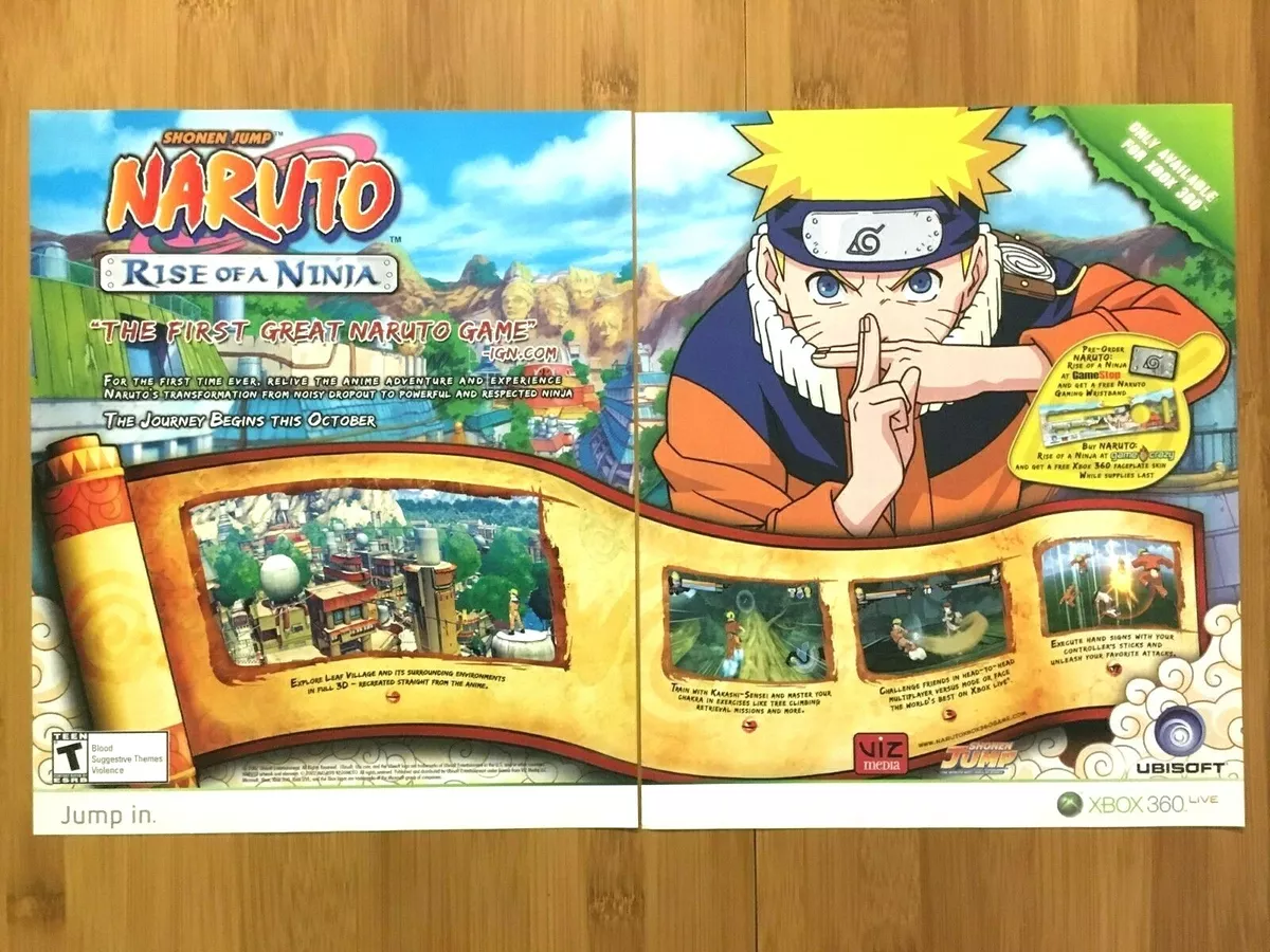 Naruto Poster - Naruto and his Friends Art