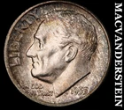 1955 Silver Roosevelt Dime - Choice Gem Brilliant Unc  Lustrous  #K2500