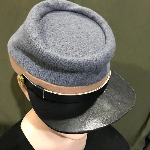 Reproduction Civil War CS Kepi, 7 3/8ths, Campaigner Quality