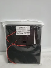 2 Pack Battery Holder 8x AA On/Off New