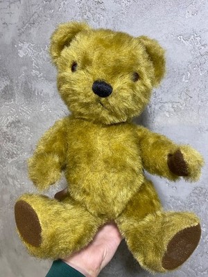 Antique RARE Vintage Chad Valley Hygienic Toys Golden Teddy Bear 14.5in Mohair