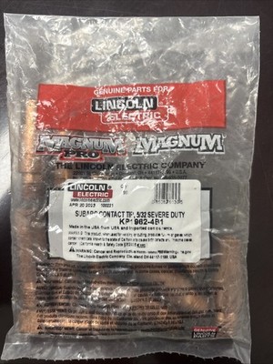 Lincoln Electric KP1962-4B1 Nozzle Tip - 5/32'' wire diameter, 10 pack