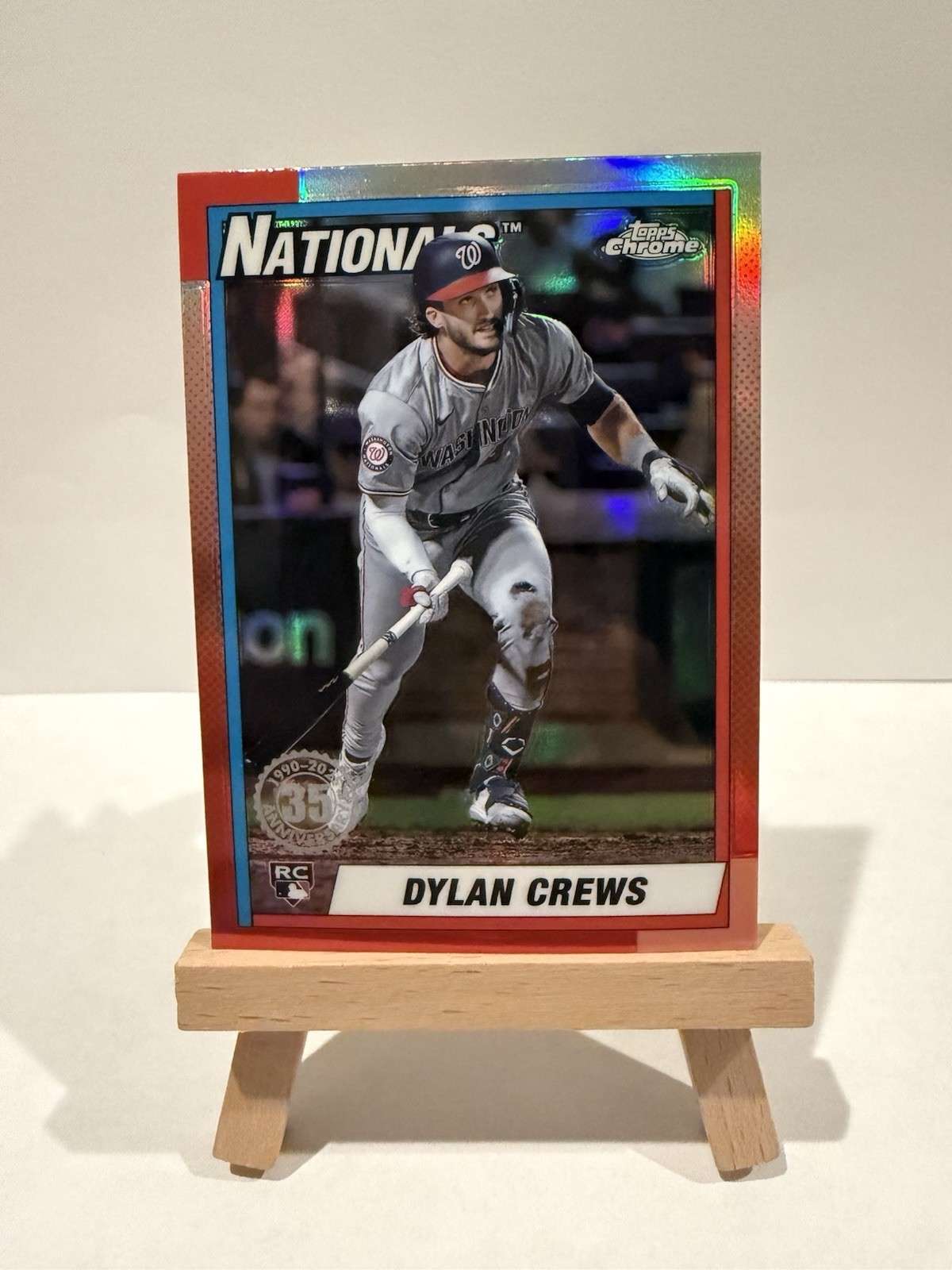2025 Topps Chrome - 1990 Topps Baseball Dylan Crews #90CB-16 (RC)