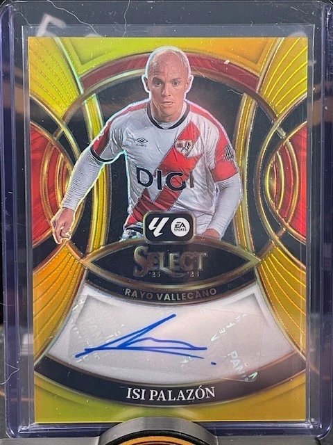 PANINI SELECT LA LIGA  25/26 ISI PALAZON GOLD AUTO 08/10