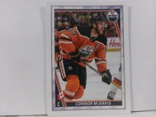 2020-21 Topps NHL Stickers #193 Connor McDavid Edmonton Oilers