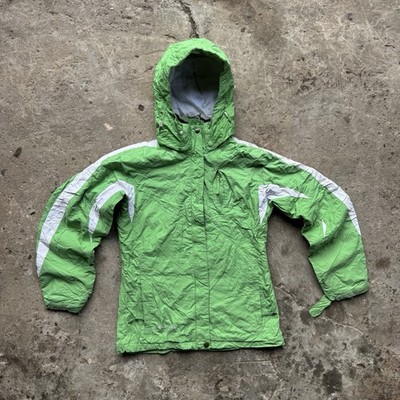 Columbia Vintage Skijacke Grün/Weiß Damen Small