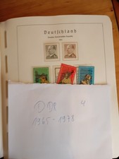 Vordruckalbum DDR 1965-1978 Postfrisch Komplett