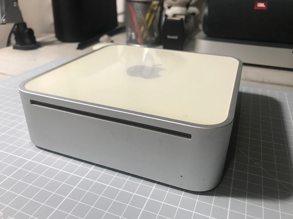 Apple Mac mini A1103 M9687LL/B PowerPC G4 1.42GHz RAM 1Go SSD NEUF 128Go - Photo 3/4