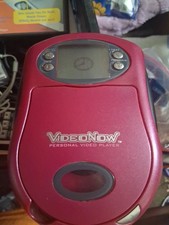 Lecteur vidéo personnel vintage rose Video Now avec étui 2003 Hasbro