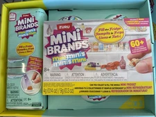 ZURU Mini Brands Fill the Fridge Costco Exclusive Set w/ 3 Mini Balls Brand New