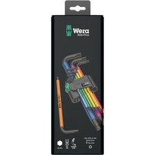 Wera 950 SPKL/9 SM N Innen-Sechskant Winkelschraubendreher-Set 1.5 mm, 2 mm, ...