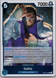 Issho EB04-022 The Azure Sea's Seven Rare Foil One Piece TCG