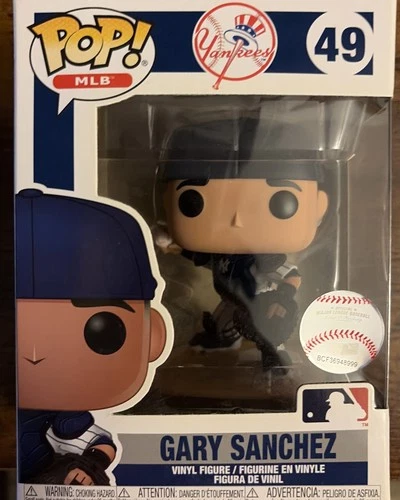 Funko Pop! Vinyl: Gary Sanchez #49 New York Yankees MLB Baseball New