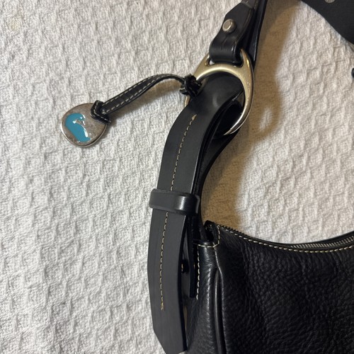 Borsa a mano vintage Dooney and Bourke in pelle per tutte le stagioni J7705980 colore nero - Foto 12 di 18