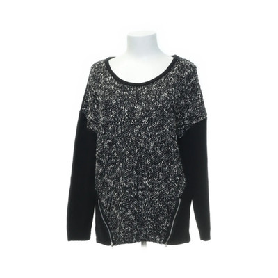 *BODYFLIRT*   Boutique Damen Pulli Gr. 36/38  schwarz mit weiß 