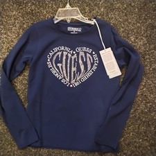 Image of SALE NEW GIRLS NAVY GUESS  T-SHIRT SIZES 8 YRS  10 YRS  12 YRS  14 YRS  16 YRS