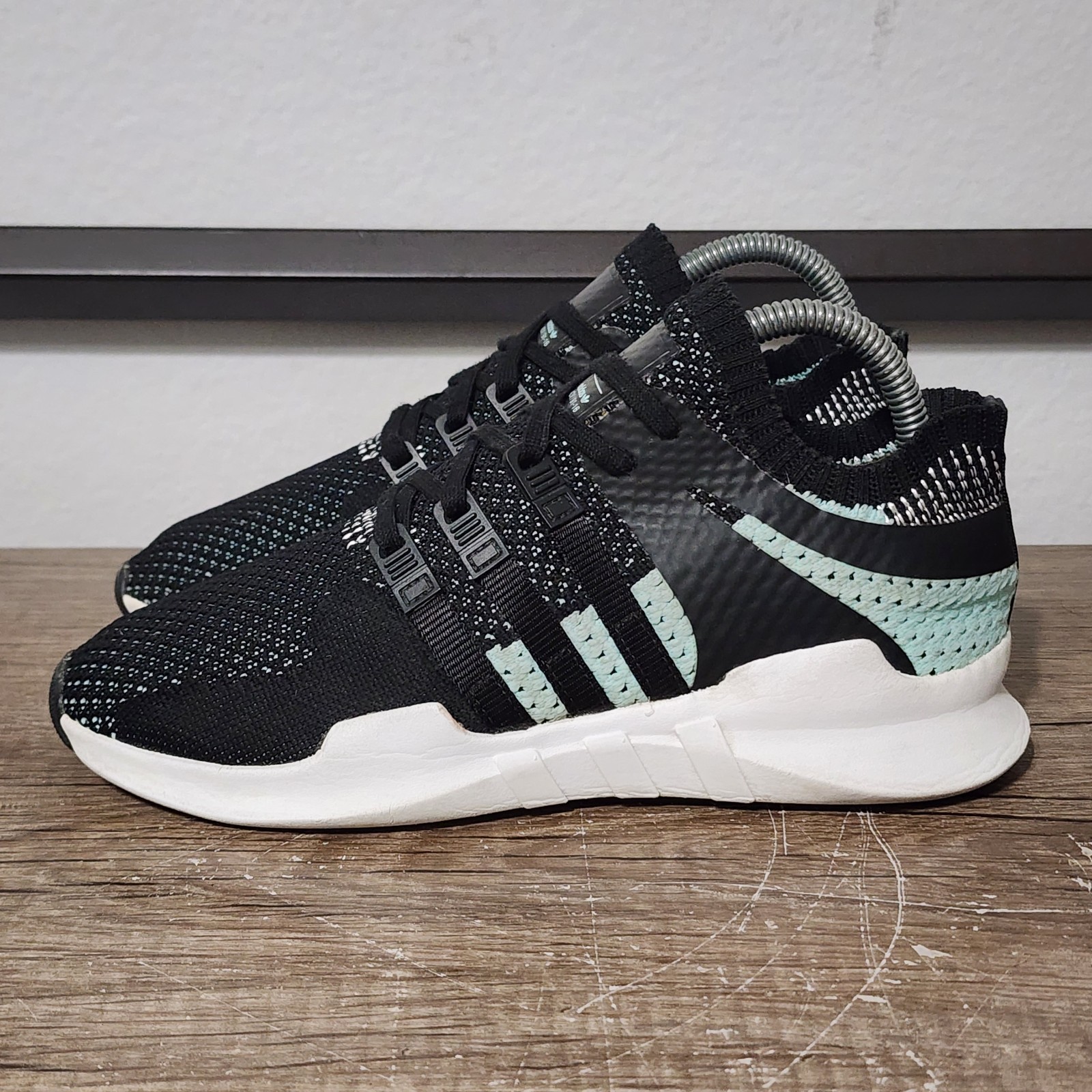 Adidas EQT Support ADV Primeknit Women's Athletic Shoes Sneakers Size 6.5 Black