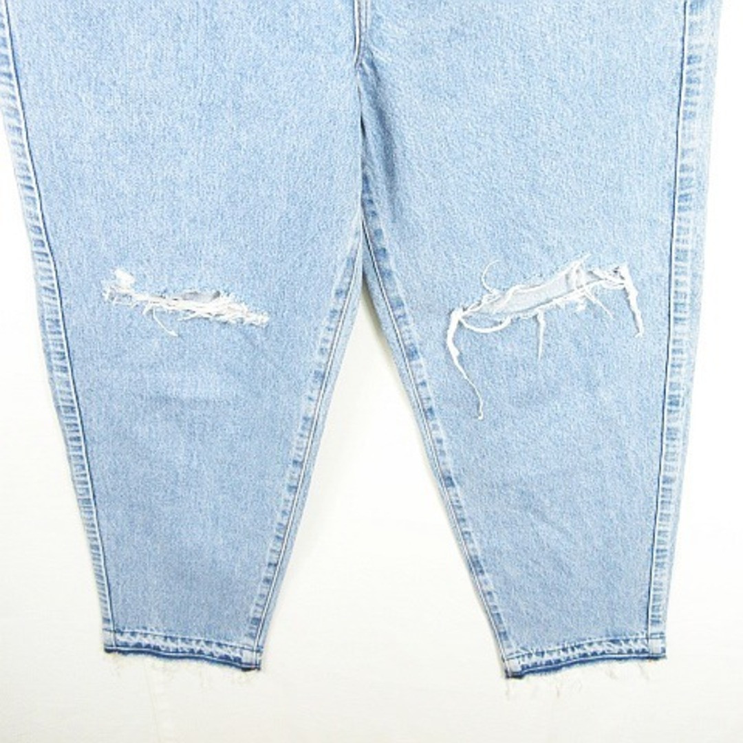 NEEDBY HERITAGE LISA DENIM PANTS JEANS 25 LIGHT BLUE CUT OFF