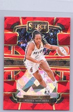 2024 Panini Select WNBA #87 Kelsey Mitchell Prizms Red Ice
