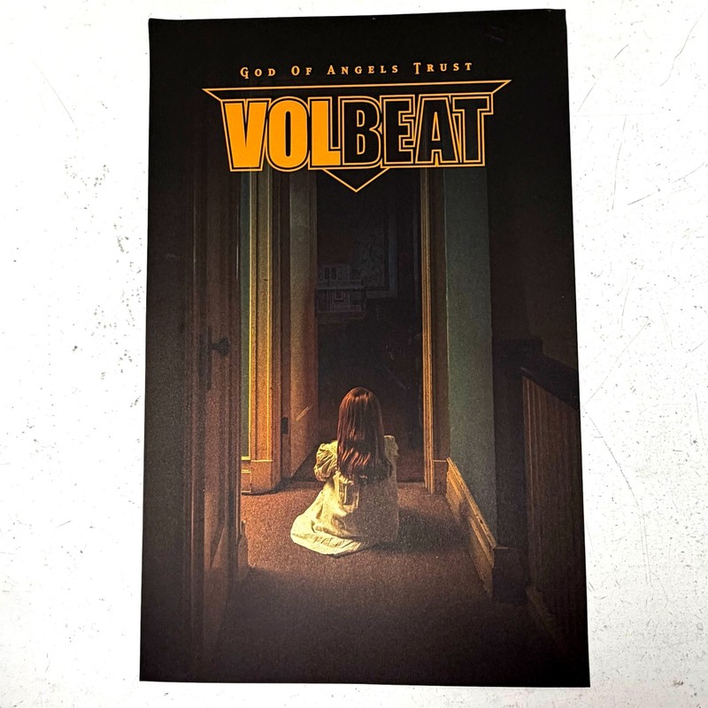Volbeat God of Angel Trust Promo Poster 11 x 17