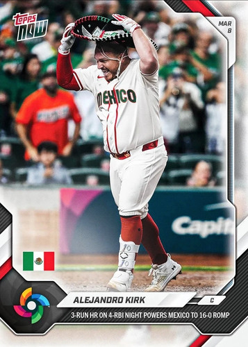 2026 Topps Now WBC-17 Alejandro Kirk
