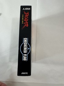 Checkered Flag Atari Jaguar 64 Bit CIB Complete W/ Manual Authentic
