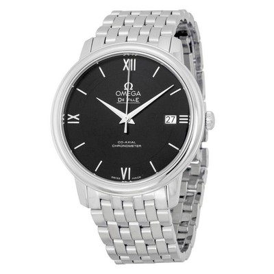 Omega De Ville Prestige Men's Black Dial Automatic Watch 424.10.37.20.01.001