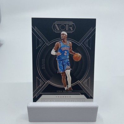 Panini 2024-25 Noir Icon Edition Shai Gilgeous-Alexander /99 #74 Thunder