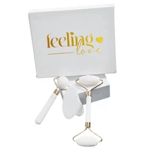 Natural Jade Facial Massage Roller  Box Set 3