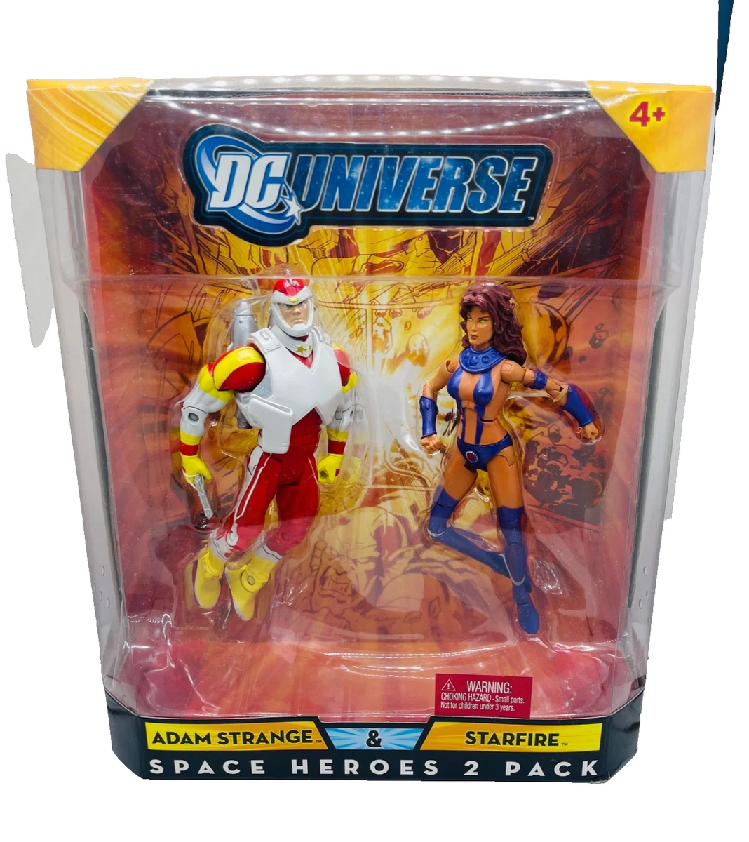 Action Figure DC Universe Classics 2-Pack: Adam Strange E Starfire – Esclusiva