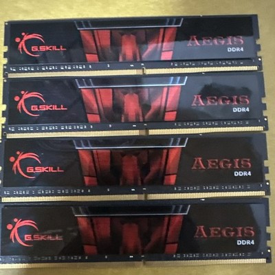 G.SKILL AEGIS 16gb DDR4 2x8gb F4-2400C15S-8GIS Pc Ram
