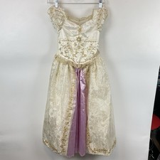 Disney Store Rapunzel Wedding Dress Costume Tangled Child Size M 7-8