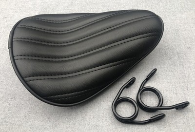 Black Tuk & Roll Solo Seat Harley chopper bober xs650 sportster cb750 triumph dy