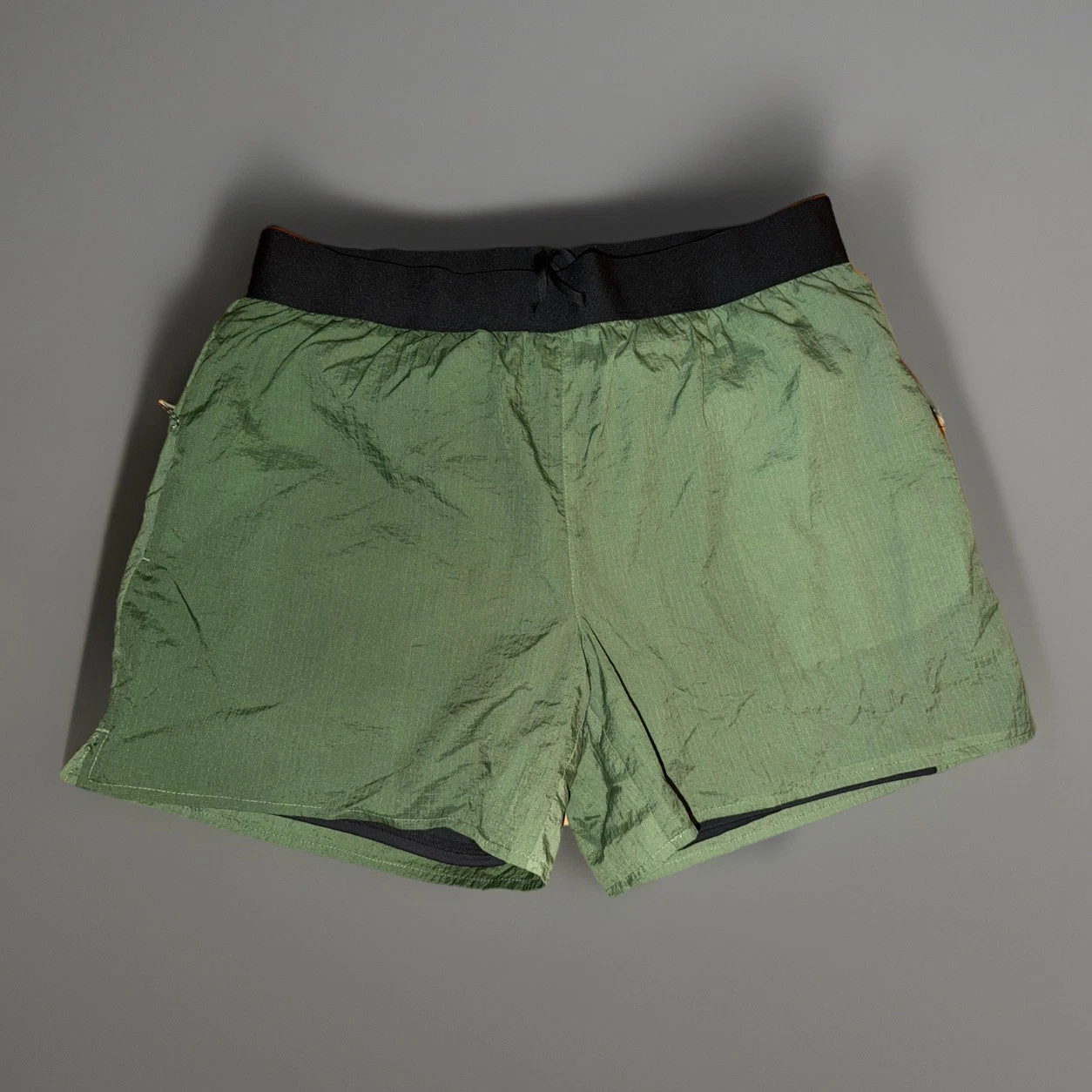 RC Outdoor Supply Men’s 2-in-1 Lined Trail Shorts Green Size Large NWT RCOS