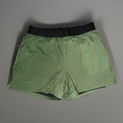 RC Outdoor Supply Men s 2-in-1 Lined Trail Shorts Green Size Large NWT RCOS