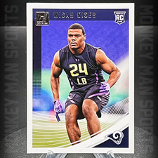 2018 Donruss - Micah Kiser Rookie RC - #394 RAMS MINT