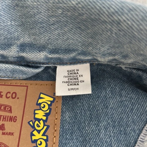 Levi's x Pokemon 25th Anniversary Pikachu Trucker Jacket Men’s Size Small image 4