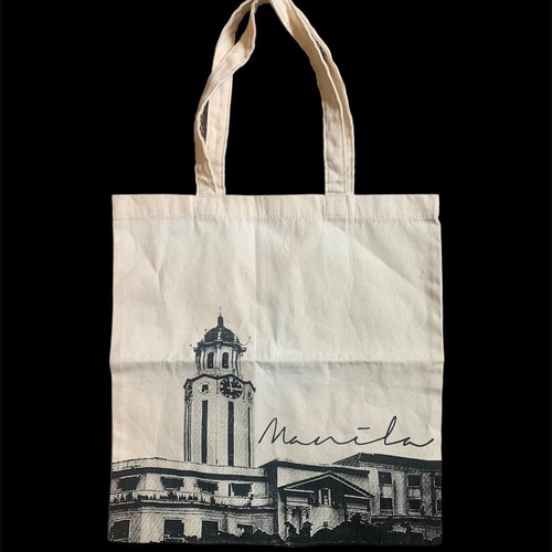 Clock Tower Tote Shopper Bag